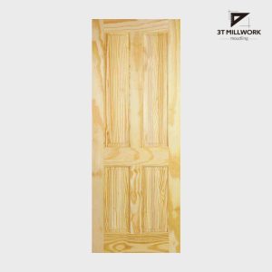 Unfinished Wood Door