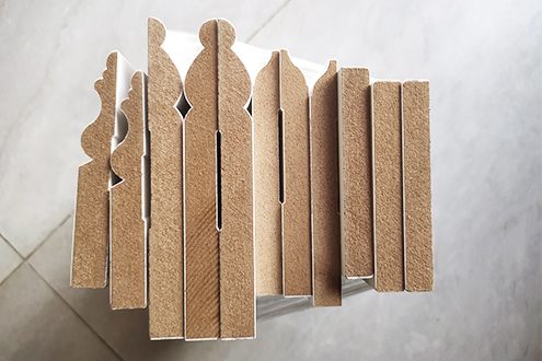 MDF splayed skirting 6